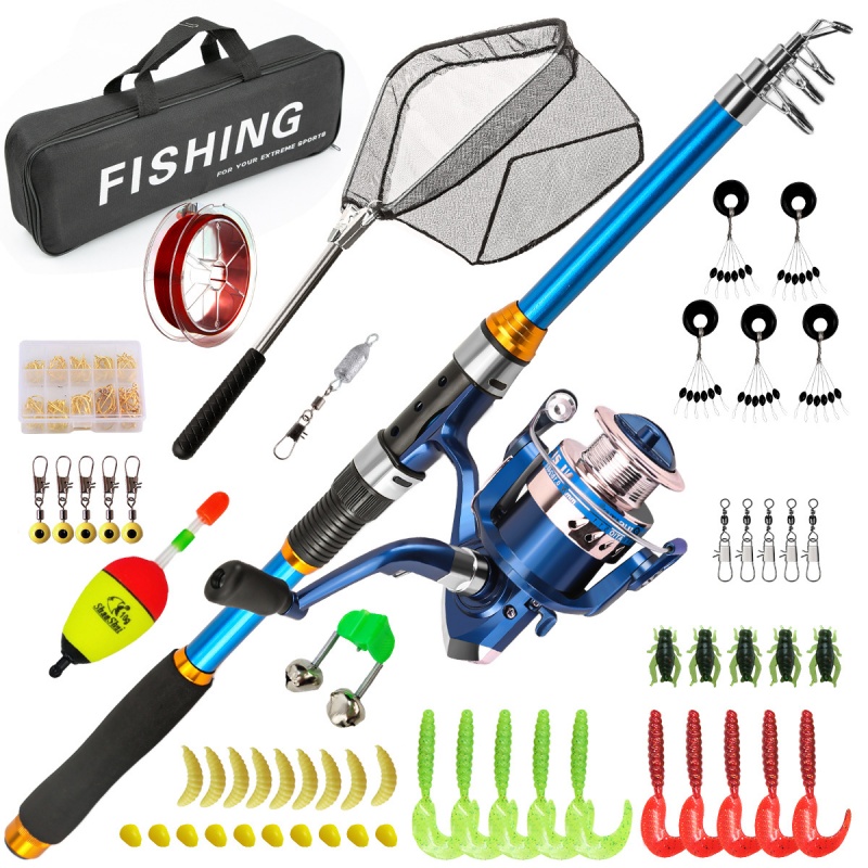 Fishing Rod Spinning - Spinning Angelrute und Rolle Combo2,1 m-3,6
