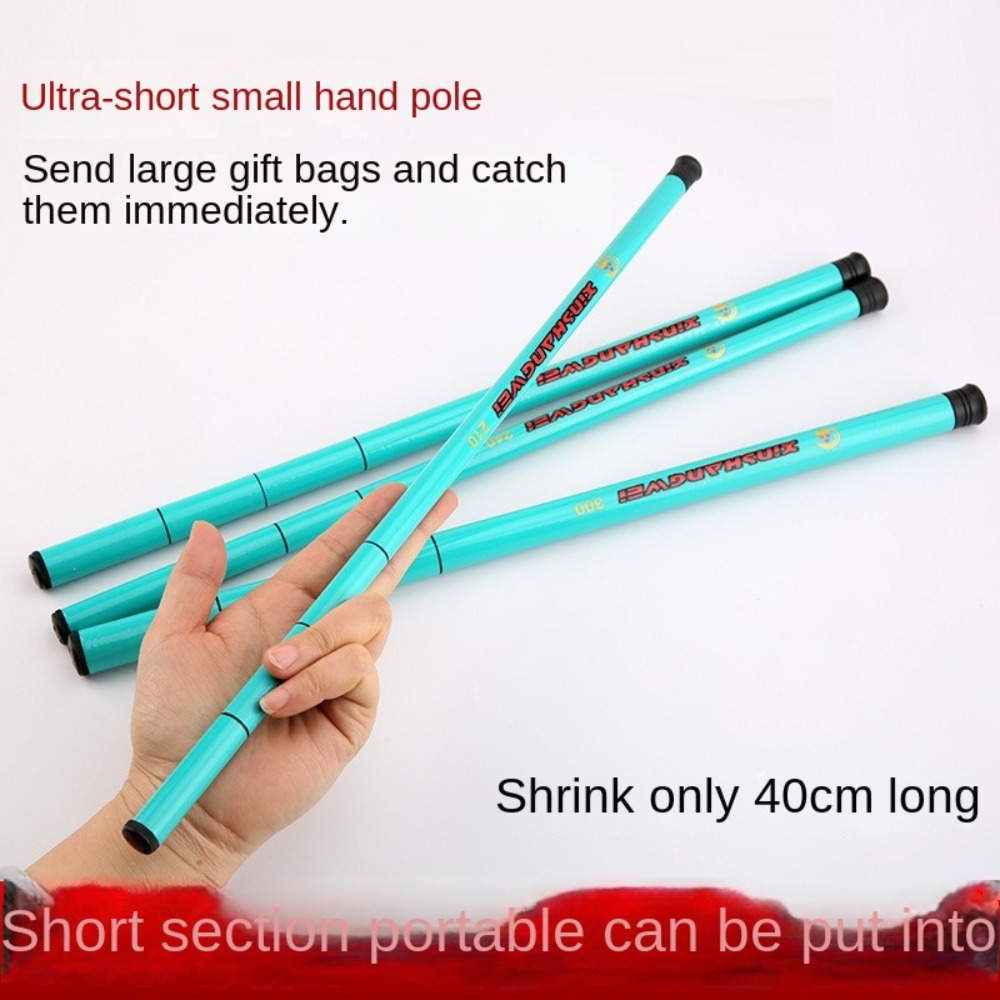Fishing Rod Combo - Teleskop-Angelrute Komplettset, Angelrute zum Werfen, Angelruten-Set