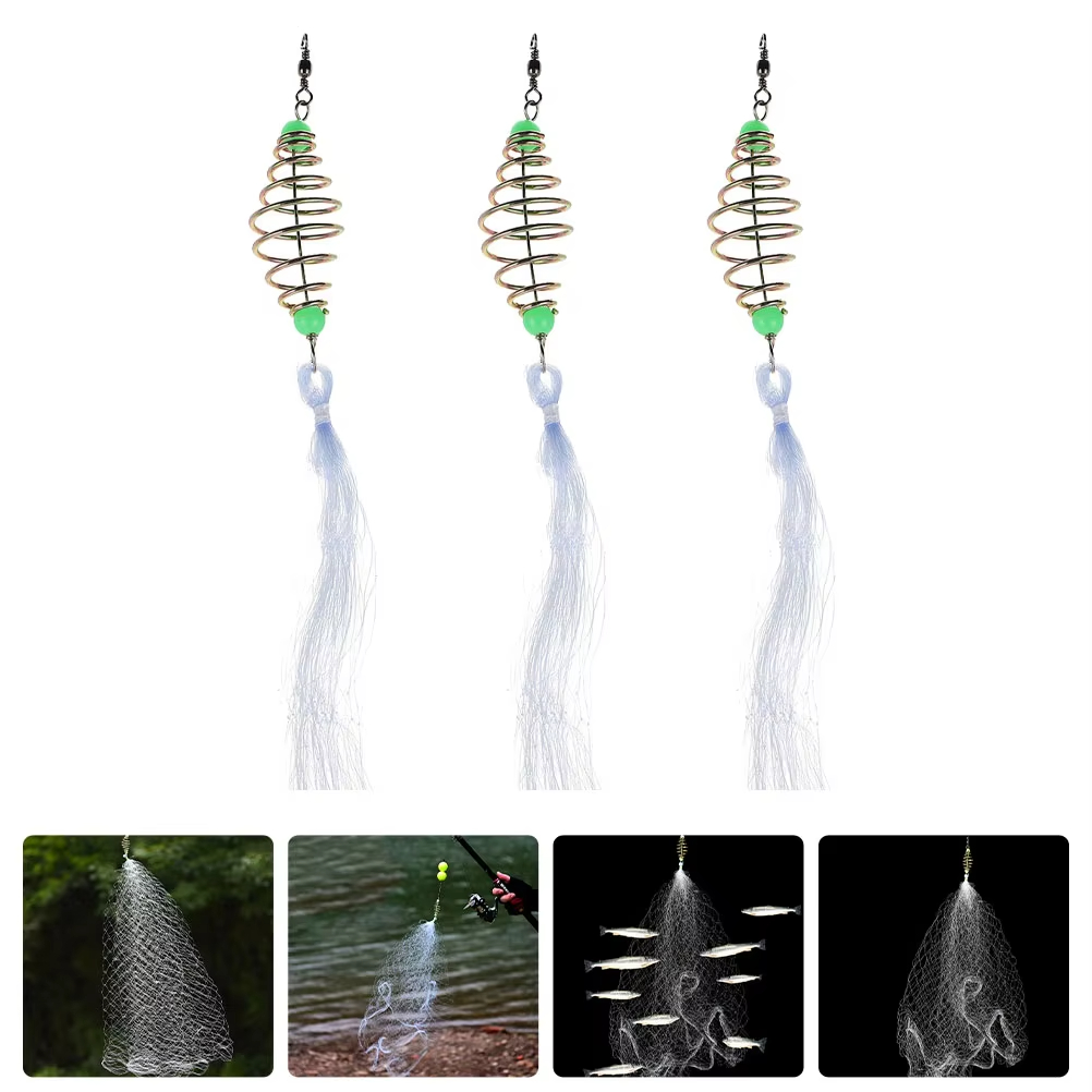 Fishing Rod Casting - Falle Mesh Angeln Feeder Falle Kupfer