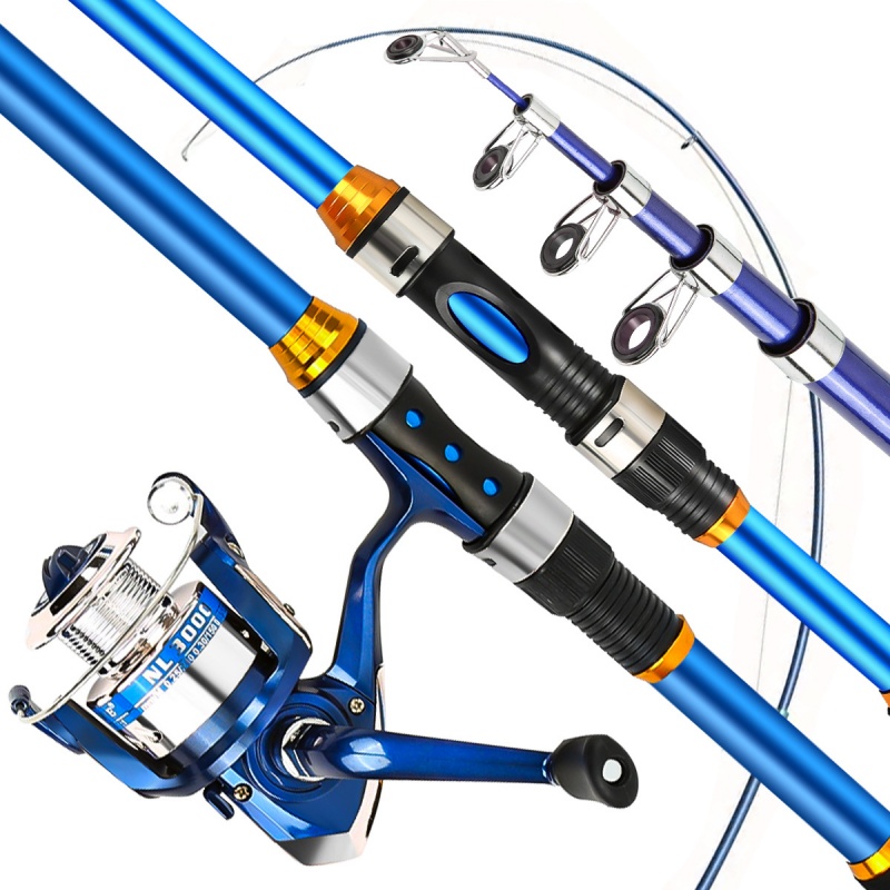 Spinning Angelrute und Rolle C – Fishing Rod Spinning Bewertung und Preis