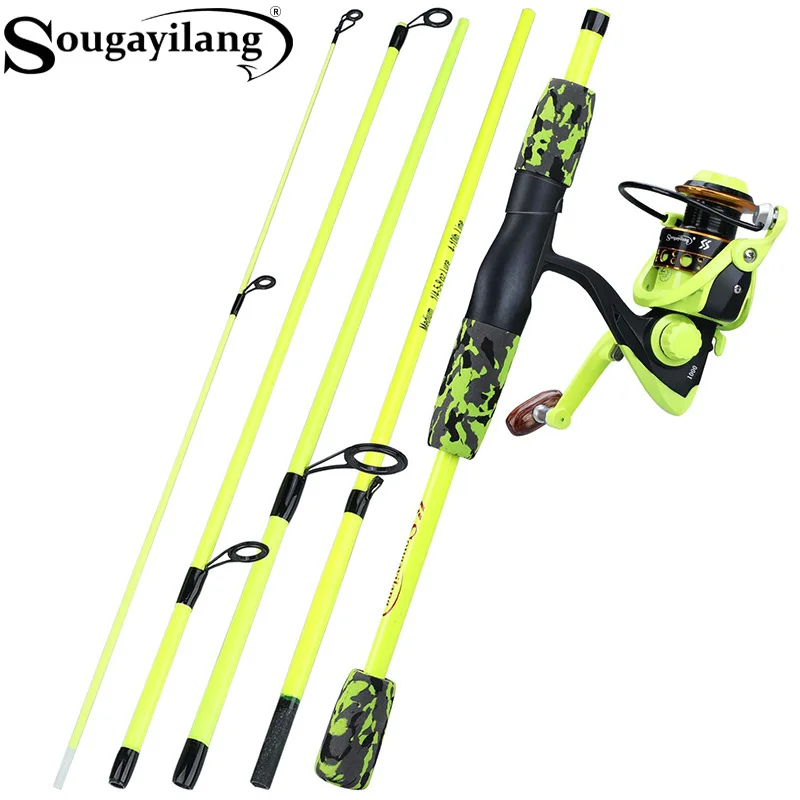 Sougayilang Tragbare 5-teilige – Fishing Rod Combo Bewertung und Preis